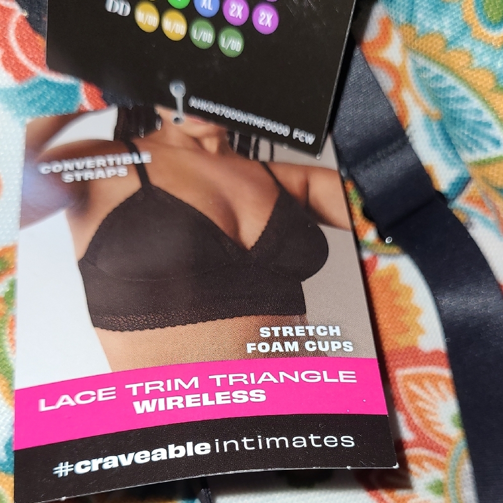 Maidenform Black Lace Detail Bra - Picture 2 of 11